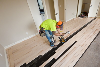 DIY Hardwood flooring